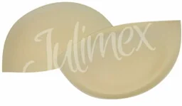 Wkładki push-up z pianki Julimex WS20 beżowe - Akcesoria do bielizny - miniaturka - grafika 1