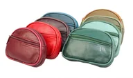 Etui na klucze - Etui Uniwersalne Średnie Poręczny Portfelik Trzosik Skóra Naturalna DeLuxe - miniaturka - grafika 1