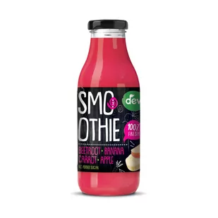 DEVA SMOOTHIE JABŁKO BANAN MARCHEWKA BURAK, 300ML - Soki i napoje niegazowane - miniaturka - grafika 1