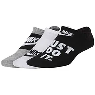 Skarpetki damskie - Nike Y Nk Everyday Ltwt Ns 3pr -Hbr Skarpety dziewczęce - miniaturka - grafika 1