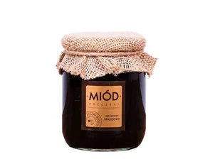 Miód Spadziowy 0,7Kg Łysoń - Miód - miniaturka - grafika 1