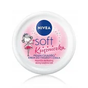 Kremy do twarzy - NIVEA Krem intensywnie nawilżający Soft Księżniczka, 100ml - miniaturka - grafika 1