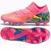 Piłka nożna - Buty Puma Future 7 Match NJR FG/AG 107840-01 różowy 44 1/2 - miniaturka - grafika 1