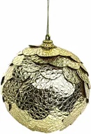 Bombki - Bombki choinkowe złote - 10 cm - 2 szt. - miniaturka - grafika 1
