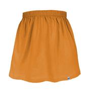 Spódnice - Spódniczka dla dziewczynki spódnica bawełniana dziecięca/ dziewczęca pomarańczowa 116/122 - miniaturka - grafika 1