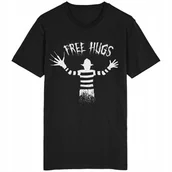 Koszulki męskie - Free Hugs Freddy Krueger Koszulka Horror Koszmar - miniaturka - grafika 1