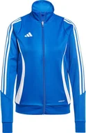 Bluzy damskie - Adidas Bluza damska adidas Tiro 24 Training niebieska IR7494 2XL - miniaturka - grafika 1