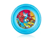 Miseczki i talerzyki dla dzieci - Miska plastikowa na zupę przekąski Spiderman 17cm - miniaturka - grafika 1