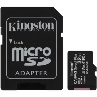 Kingston Canvas Select Plus 32GB (SDCS2/32GB) - Karty pamięci - miniaturka - grafika 1