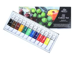 Farby olejne, 12 x 12 ml - Farby i media malarskie - miniaturka - grafika 1