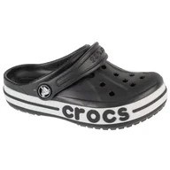 Buty dla dziewczynek - Klapki Crocs Bayaband Clog T Jr 207019-001 czarne - miniaturka - grafika 1