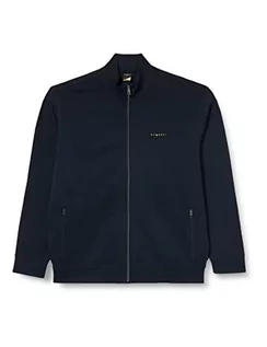 Bluzy męskie - bugatti - Męska bluza dresowa (8750-35195), Marine-390, L - grafika 1