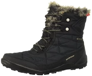 Columbia Damskie śniegowce Minx Shorty Iii, Czarny Black X Pebble, 37.5 EU - Śniegowce damskie - miniaturka - grafika 1
