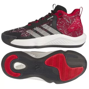 Buty do koszykówki adidas Adizero Select IF2164 wielokolorowe pomarańcze i czerwienie - Koszykówka - miniaturka - grafika 1