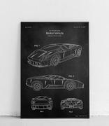Plakaty - Poster Polytechnic, Lamborghini Murciélago - plakat - miniaturka - grafika 1