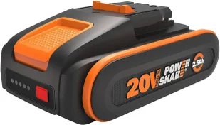 Akumulator WORX PowerShare WA3640 20V 2,5Ah - Akumulatory do elektronarzędzi - miniaturka - grafika 1
