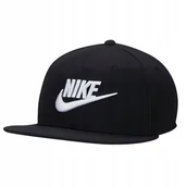 Czapki i chusty sportowe męskie - Czapka z daszkiem Nike Dri-FIT Pro Cap czarna basebolówka męska damska S/M - miniaturka - grafika 1