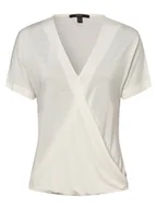 Koszulki i topy damskie - Esprit Collection - T-shirt damski, biały - miniaturka - grafika 1
