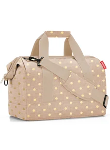 Torba podróżna Reisenthel Allrounder M - metallic dots coffee - Torby podróżne - miniaturka - grafika 1
