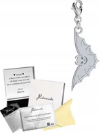 Koszulki i topy damskie - Radziszewska Jewellery Charms Srebrny Nietoperz Halloween 925 Prezent Zawieszka Biżuteria ŻYCZENIA - miniaturka - grafika 1