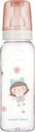 Butelki dla niemowląt - Canpol Butelka szklana wąska 240 ml Toys Lalka 42/201 Canpol babies - miniaturka - grafika 1