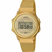 Zegarki męskie - Zegarek Casio A171WEMG-9AEF Casio Vintage w stylu Retro A171WEMG 9A - miniaturka - grafika 1