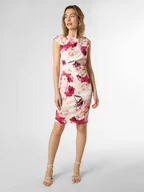 Sukienki - Swing Damska sukienka wieczorowa Kobiety Sztuczne włókno biały|wyrazisty róż|wielokolorowy wzorzysty, 36 - miniaturka - grafika 1