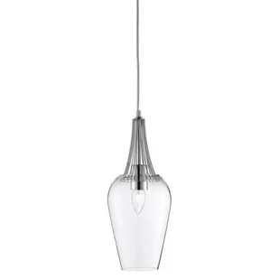 Searchlight Lampa wisząca Whisk z chromowanymi elementami - Lampy sufitowe - miniaturka - grafika 1