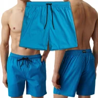 Kąpielówki męskie - Kąpielówki Męskie Szybkoschnące Boardshorty Plażowe Kąpielowe ATLANTIC XXL - miniaturka - grafika 1