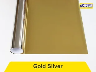 Złota Folia okienna przeciwsłoneczna wewnętrzna Silver - Akcesoria do okien - miniaturka - grafika 1