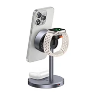 Ładowarki do telefonów - Ładowarka bezprzewodowa Mcdodo CH-2462 3w1 15W Qi2 + ładowarka sieciowa 33W - miniaturka - grafika 1