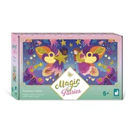 Prace ręczne dla dzieci - Janod Zestaw kreatywny Magiczny brokat Wróżki Magic Fairies 5+ - miniaturka - grafika 1