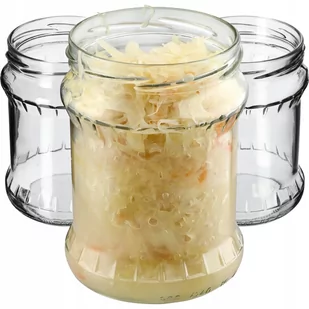 Słoiki Kisko 500ml 24 szt. 82mm bez wieczka - Pojemniki kuchenne - miniaturka - grafika 1