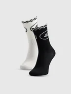 Skarpetki dla dzieci - 4F Skarpetki casual długie (2-pack) chłopięce - multikolor 38-40 - miniaturka - grafika 1