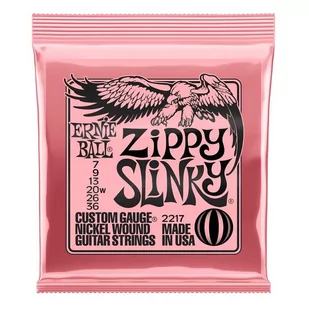 Ernie Ball Zippy Slinky Nickel Wound Electric Guitar Strings - 7-36 Gauge - Struny gitarowe  - miniaturka - grafika 1