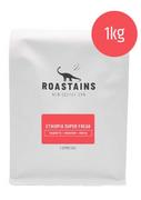 Kawa - Kawa ziarnista Roastains Etiopia Super Freak ESPRESSO 1kg - miniaturka - grafika 1