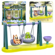 Figurki dla dzieci - Bluey Zestaw figurek Plac zabaw Bingo i żółw, figurki, ruchome elementy 3+ - miniaturka - grafika 1