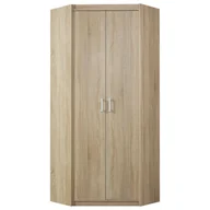 Szafy - Szafa Narożna ME8 Mega Meblar Dąb Sonoma - miniaturka - grafika 1