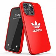 Etui i futerały do telefonów - Adidas OR SnapCase Trefoil iPhone 13 Pro / 13 6,1" czerwony/red 47101 - miniaturka - grafika 1