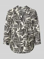 Koszule damskie - Bluzka o kroju regular fit z mieszanki wiskozy - miniaturka - grafika 1