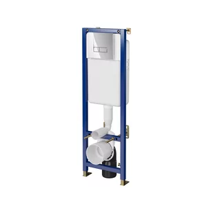 Stelaż Podtynkowy Cersanit Tech Line Base Chrom S701-697 - Stelaże i zestawy podtynkowe do WC - miniaturka - grafika 1