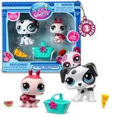 Figurki dla dzieci - Littlest Pet Shop 3 seria 2-pak Biedronka #149 i Dalmatyńczyk #156 00624 00623 - miniaturka - grafika 1