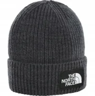 Czapki damskie - Czapka zimowa z grubej dzianiny TNF rozmiar uniwersalny kolor GRAFITOWY - miniaturka - grafika 1