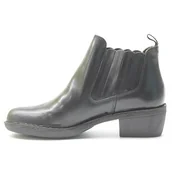 Botki damskie - Fly London Damskie botki Moof103fly, Czarny, 39 EU - miniaturka - grafika 1