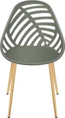 Krzesła - Krzesło Alameda oliwkowe - miniaturka - grafika 1