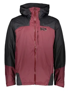 Helly Hansen Kurtka funkcyjna "Verglas 2L" w kolorze bordowo-czarnym - Kurtki narciarskie - miniaturka - grafika 1