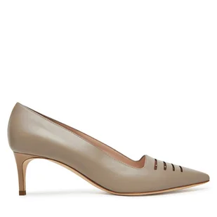 Szpilki Pollini PA10145C0MPA210A Beżowy - Czółenka - miniaturka - grafika 1