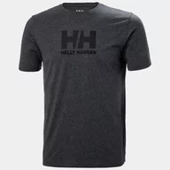 Koszulki męskie - Męski t-shirt z nadrukiem HELLY HANSEN HH LOGO T-SHIRT - miniaturka - grafika 1