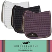 Akcesoria jeździeckie - Schockemohle Potnik ujeżdżeniowy SHINY POWER PAD D STYLE wiosna-lato 2021 - miniaturka - grafika 1