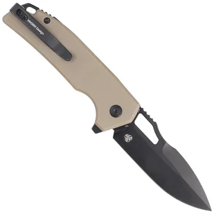 Nóż składany Kubey Knife RDF Tan G10, Blackwash AUS-10 by HYDRA Design (KU316F) - Noże - miniaturka - grafika 3